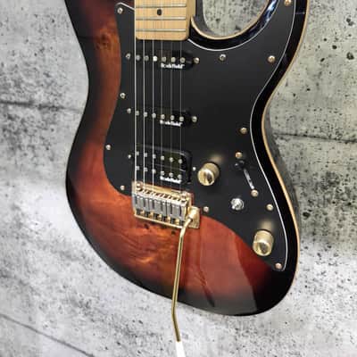 Michael Kelly Custom Collection 60 Burl Burst  Electric Guitar MK60CBBMRH image 2