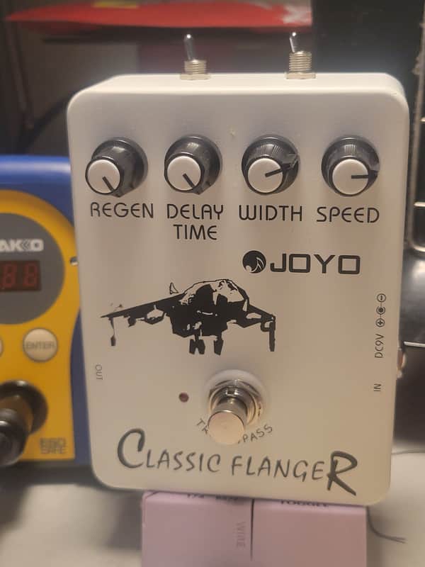 Joyo JF-07 Classic Flanger 2010s - White image 1