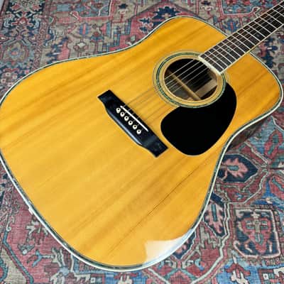 70's K Country Brazilian Rosewood by Kasuga D-350C X-Braced image 5