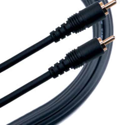 Mogami PURE PATCH RR-01 RCA Male to RCA Male Audio/Video Patch Cable - 1 foot image 3