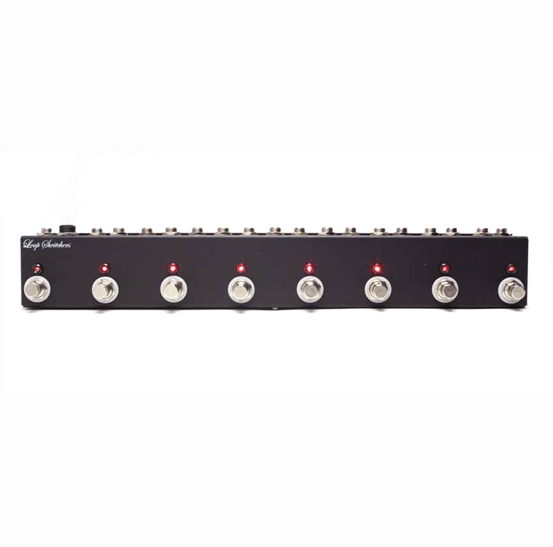 True Bypass Looper Pedal Loop Switchers 8 channel Clickless Soft Switch loopswitchers.com image 1