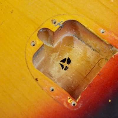 Vintage 1963 Fender Jazzmaster Body - Original Finish, No Overspray - 4lbs - Killer PRE-CBS Project! image 11