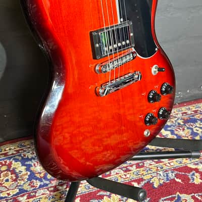 + New Video Gibson 2017 SG Standard Cherry Burst + Locking Tuners + Case image 6