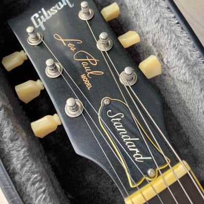 LEFTY Left Handed Gibson USA Les Paul Standard 60s Guitar Iced Tea, ThroBak pick ups, Callaham ABR bridge image 4