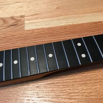 Warmoth Stratocaster Replacement Neck - Roasted Flame Maple - Ebony image 6