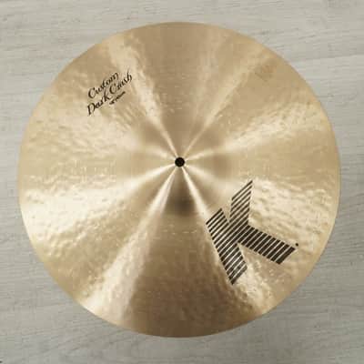 Used Zildjian K Custom Dark Crash Cymbal 18 - Inch image 1