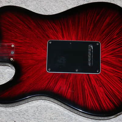 Rare Early 1990s Fender Telecaster Plus Loaded Body - Firestorm Red - NO TARIFFS image 5
