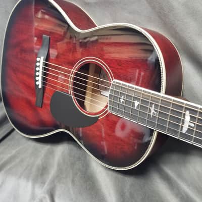 PRS SE P20E Tonare Parlor with Fishman Sonitone Pickup Fire Red Burst image 1