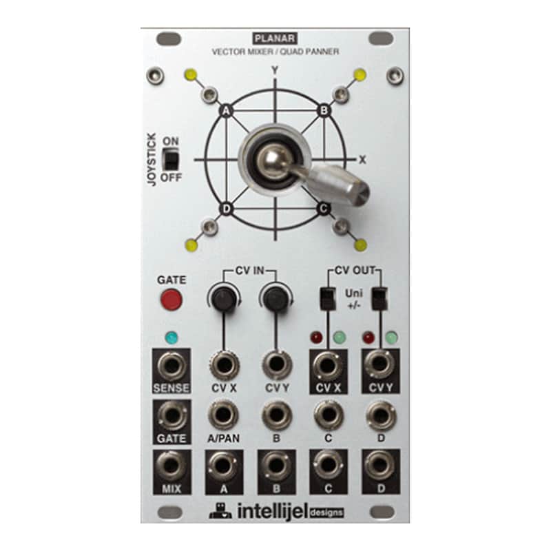 Intellijel Planar Vector Joystick Eurorack Synth Module image 1