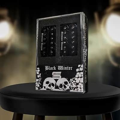 Seymour Duncan Black Winter 6 String Pickup Set - BLACK