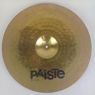 Paiste 302 Plus 20" Ride Cymbal 1958g Thin Vintage 90s Fully Lathed Brass German image 5