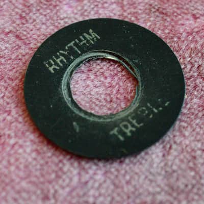 Vintage 1959 Gibson Les Paul Custom Switch Ring Poker Chip Special 1958 1960 57 image 2