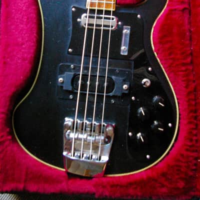 Rickenbacker 4001 1972 Mat black Iggy POP The Idiot Sessions image 12