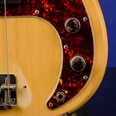 Fender Precision Bass (Maple Cap) 1968 See-thru blond image 11
