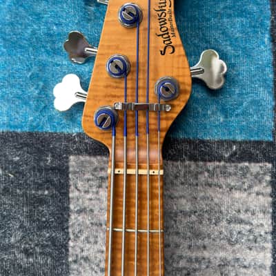 Sadowsky 21-fret Standard Masterbuilt Limited 2020 No.4/30 2020 - Whale Blue Burst Transparent High Polish Burst image 6