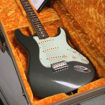 Fender Custom Shop 30th Anniversary MBS 61 Stratocaster Journeyman Relic by Paul Waller 2017 - Aged Chacoal Frost image 22