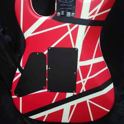 EVH Striped Series 5150 2021 - Red, Black and White image 7