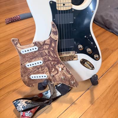 Killer Strat Package Partscaster - Vintage White image 1