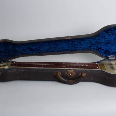 Bronson Singing Electric Lap Steel Electric Guitar, made by National-Dobro Corp. (1935), original black hard shell case. image 10