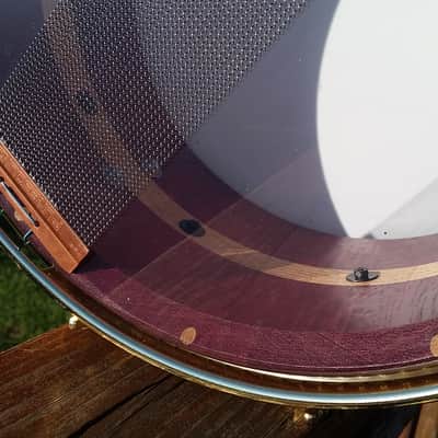 SnareBear 14x7 Grizzly PH Purple Heart Stave Snare Drum image 6