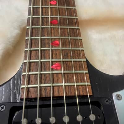 Gibson Limited Edition Vampire Blood Moon Explorer 2011 - Ebony/Red image 6