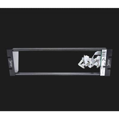 Tiptop Audio Happy Ending UK 19" Rack Eurorack Case & Power Kit (Black) image 4
