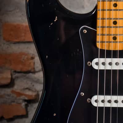 Fender Stratocaster MIJ Gilmour Black Strat Insipired 1994-1995 Used (cod.1267UG) image 4