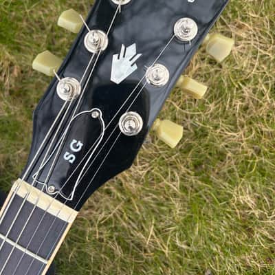 Gibson SG Standard 2016 - Gloss Ebony BareKnuckle Peacmaker Pickups image 17