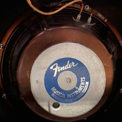 Fender Deluxe Reverb Silverface Vintage orig. Speaker image 10
