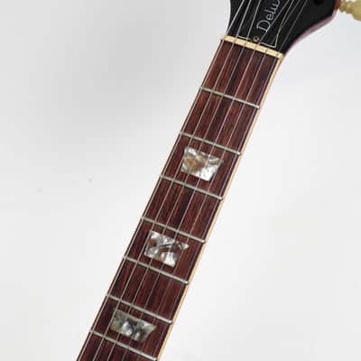 1974 Gibson Les Paul Deluxe - Cherry Sunburst - Rare Two Piece Top - Mahogany Neck image 13