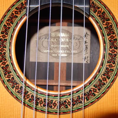 Her Majesty Yamaha GC30A - 1974 - Highest Grade Japanese Made Classical Concert Guitar image 5