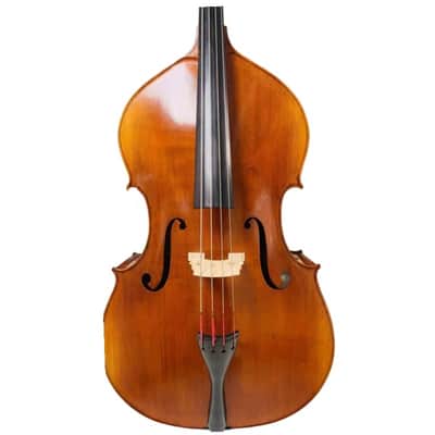 Handmade Upright double bass Solid Maple back and Spruce wood top 3/4 image 3