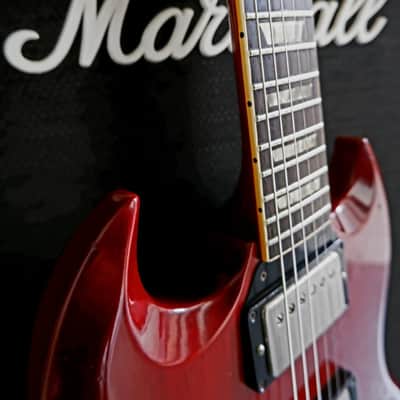 Gibson Les Paul (SG) Standard with Sideways Vibrola 1961 - 1962 - Cherry image 13