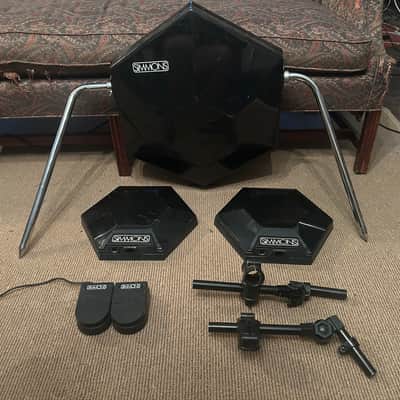 Simmons SDS7 Digital-Analog Drum System 1983 - Black image 4