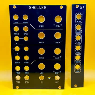 Mutable Instruments Black Oscillosaurus Shelves Panel with expander image 1