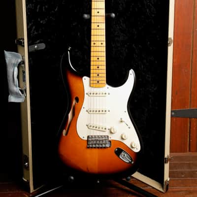 Fender Eric Johnson Signature Stratocaster Thinline Electric Guitar 2018 Pre-Owned image 2