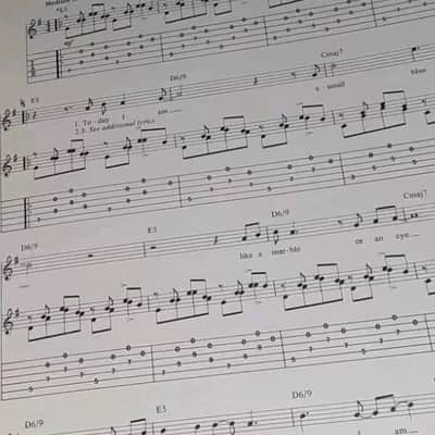THE GUITAR STYLE OF SUZANNE VEGA - GUITAR TAB BOOK - TABLATURE MUSIC SONGBOOK image 4