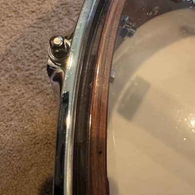 Erie Drums 7x14 Sapele/Walnut Snare Drum image 7