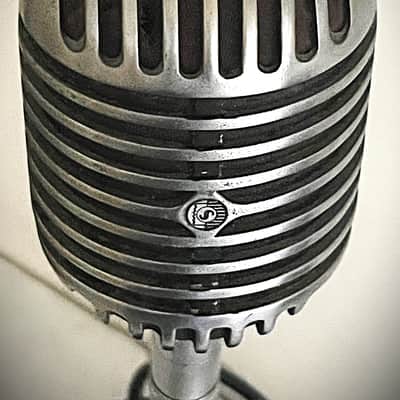 Rare 1940's Bogen "Fatboy" Model U10X Dynamic Microphone, 100% original, working image 6