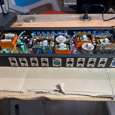 Oliver Archut Tab-Funkenwerk 2 x Racked Telefunken V672 Preamps - Black image 5