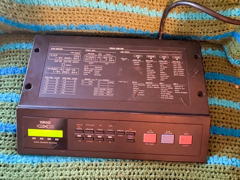Yamaha Qx5 1986 - Matte Black image 1