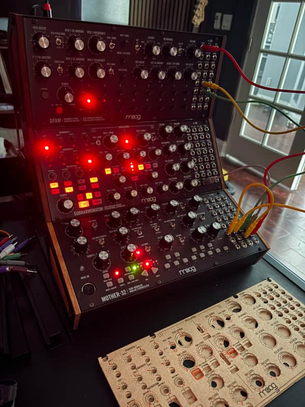 Moog Sound Studio 3 Mother-32 / DFAM / Subharmonicon 2021 - Present - Black image 1