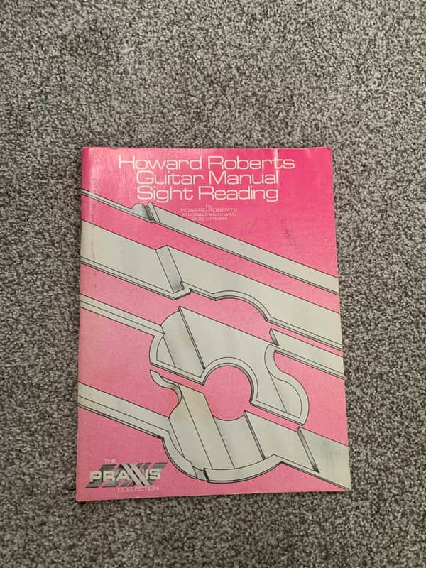Magazine Howard Roberts Guitar Manual Sight Reading 1972 image 1