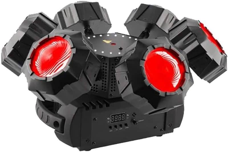 CHAUVET DJ Helicopter Q6 (HELICOPTERQ6), 23.8 x 7.2 x 10.5 inches image 1