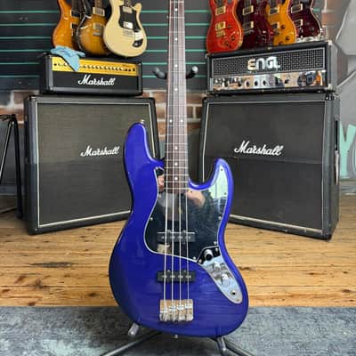 Fender Standard Jazz Bass Midnight Blue 1999 Electric Bass image 1