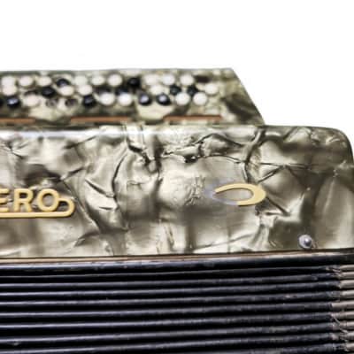 WWII German Button Accordion Solo Bolero 1939-1945 Rare Trophy Italy or Germany image 13