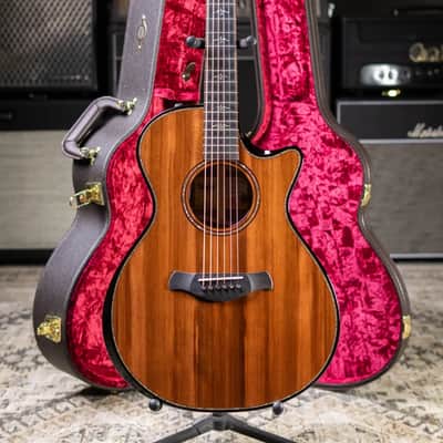 Taylor Builder's Edition 912ce Grand Concert Acoustic/Electric Guitar - Sinker Redwood/Honduran Rosewood with Hardshell Case image 15