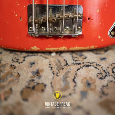 Fender Precision Bass 1964 - Fiesta Red image 8