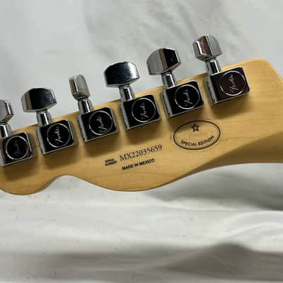 Fender Limited Edition Player Telecaster Plus Top Electric Guitar MIM - Made in Mexico - Blue Burst image 9