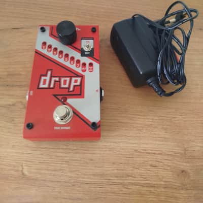 DigiTech Drop Compact Polyphonic Pitch-Shifter 2010s - Red image 2
